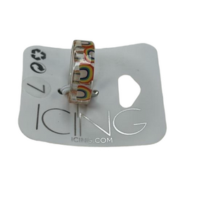 Icing Rainbow Ring Size 7